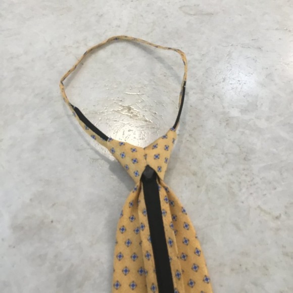BOCARA CLIP-ON SILK TIE - Picture 5 of 5